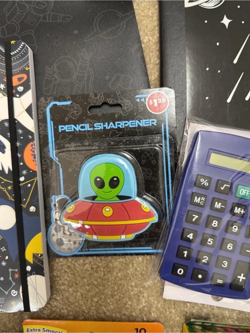 School Space-Themed  Supply Bundle 92 total pieces - Picture 6 of 12